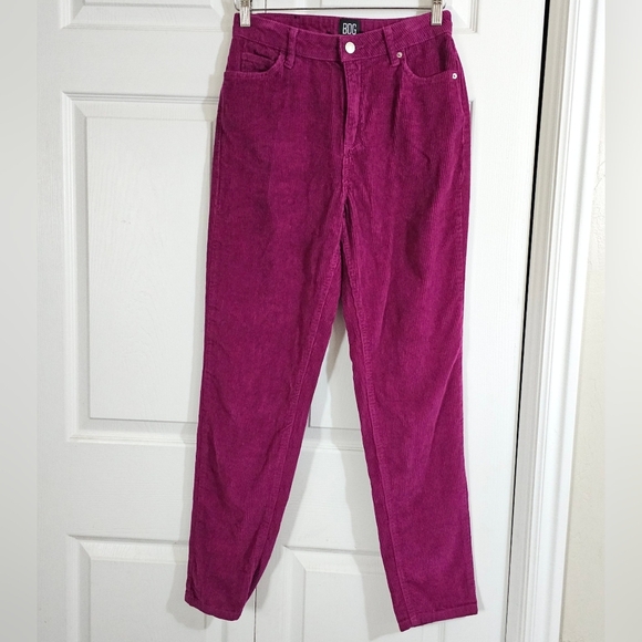 BDG Pants - BDG Magenta Corduroy Pants